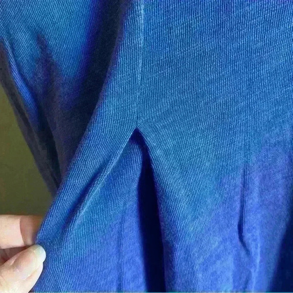 J. Jill Small Tank Knit Dress Cobalt Blue Classic Chic Capsule Wardrobe Piece - Picture 10 of 10